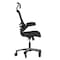 Flash Furniture Black Mesh High Back Task Chair with Roller Wheels BL-X-5H-RLB-GG - alternate 3